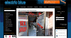 Desktop Screenshot of electricbluesexshop.com